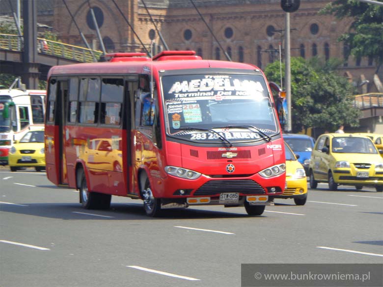 Autobusy w Medellin