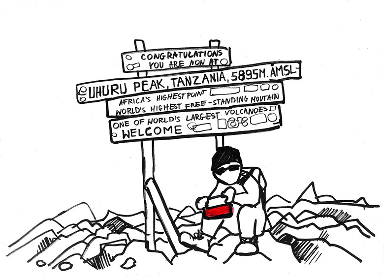 Jak wczołgałem się na Kilimandżaro